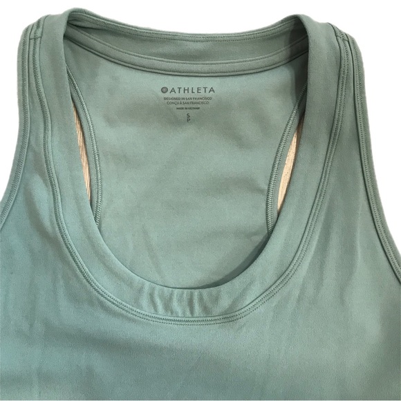 Athleta Blue Cropped Tank - Picture 3 of 4
